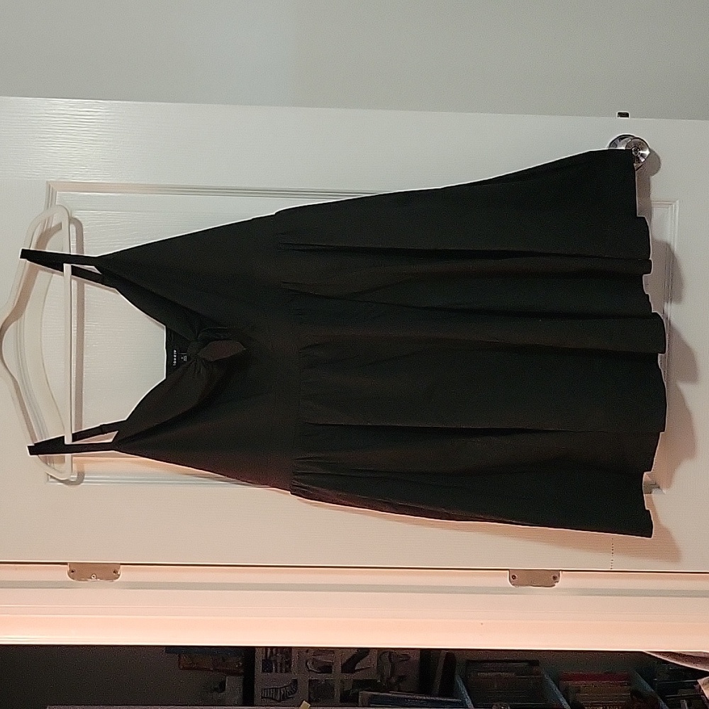 Torrid Mini Poplin Tie-Front Skater Dress 3X